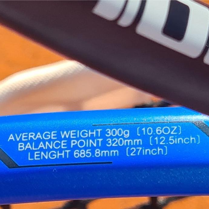 Tennis Racket S-Mach Tour 300g V3.0 Allround Racket